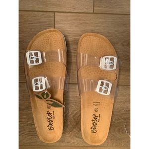 biostep clear sandals